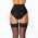 Nancies Lingerie 'Elegant' High Waist Powermesh Lace Knickers with Lycra (NLelb)