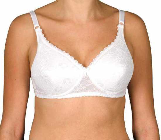 Silhouette Lingerie 'Euphoria Collection' White Padded Soft Cup Bra with...