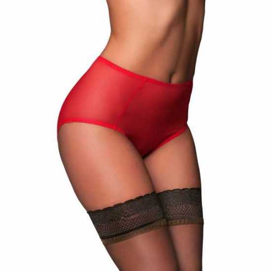 Nancies Lingerie 'Betty' See Through Powermesh Sheer Brief Knickers (NLbsk)