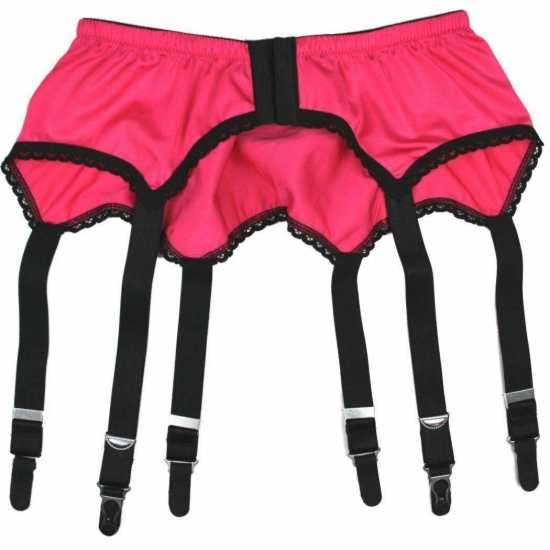 Nancies Lingerie Lace 6 Strap Suspender / Garter Belt for Stockings (NL60)