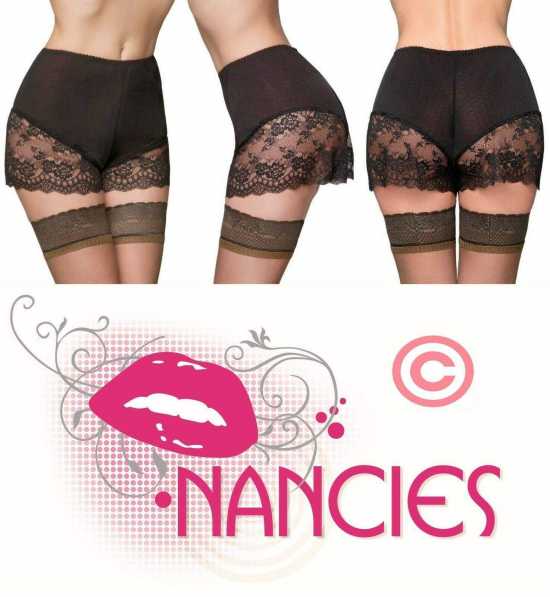 Nancies Lingerie Luxury Polka Dot French Cami Knickers with Swiss Lace (CAMI3)