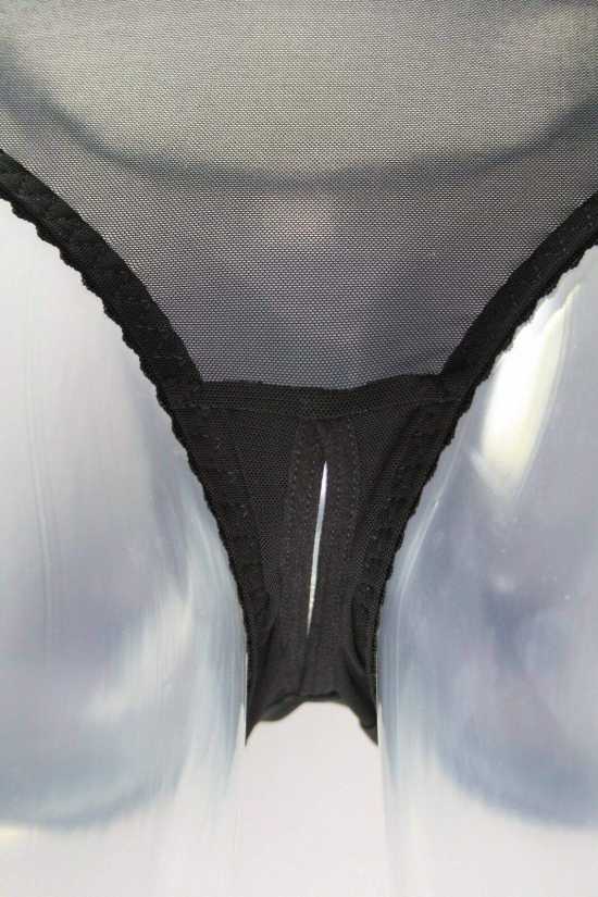 Nancies Lingerie Crotchless Betty See Through Powermesh Brief Knickers (NLcbsk)